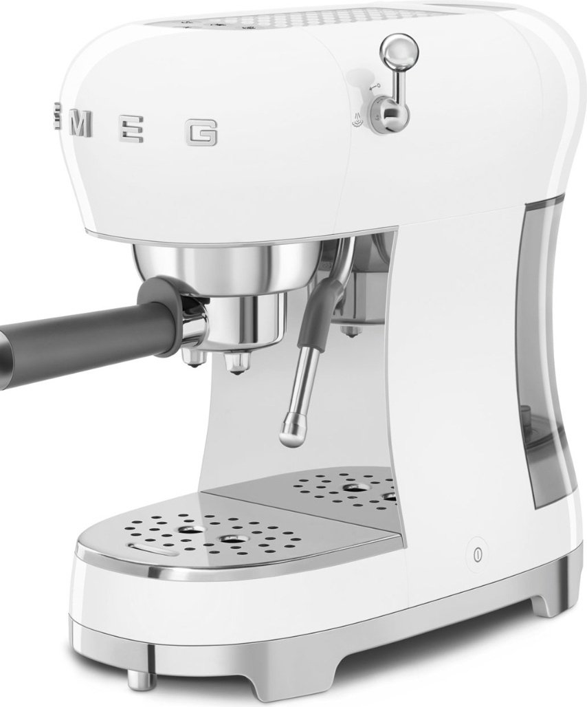 Кофемашина Smeg ECF02WHEU белый