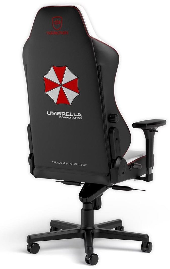 Игровое кресло Noblechairs NBL-HRO-PU-REU, белый, черный - ForteMarket Игровое кресло Noblechairs NBL-HRO-PU-REU, белый, черный купить,0