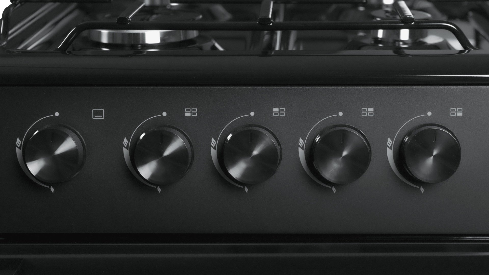 Кухонная плита Midea FSC-506AB черный купить,0