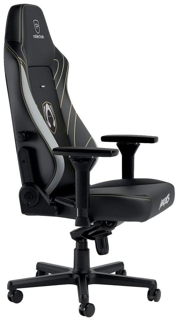 Игровое кресло Noblechairs NBL-HRO-PU-THE, серый, черный - ForteMarket Игровое кресло Noblechairs NBL-HRO-PU-THE, серый, черный купить,0