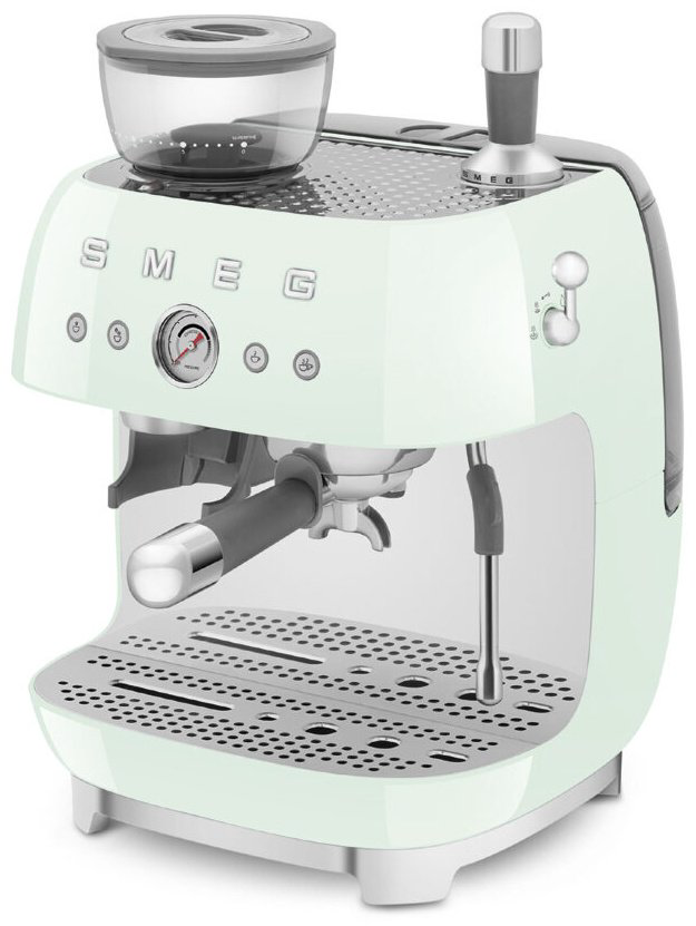 Кофемашина Smeg EGF03PGEU зеленый купить,NaN
