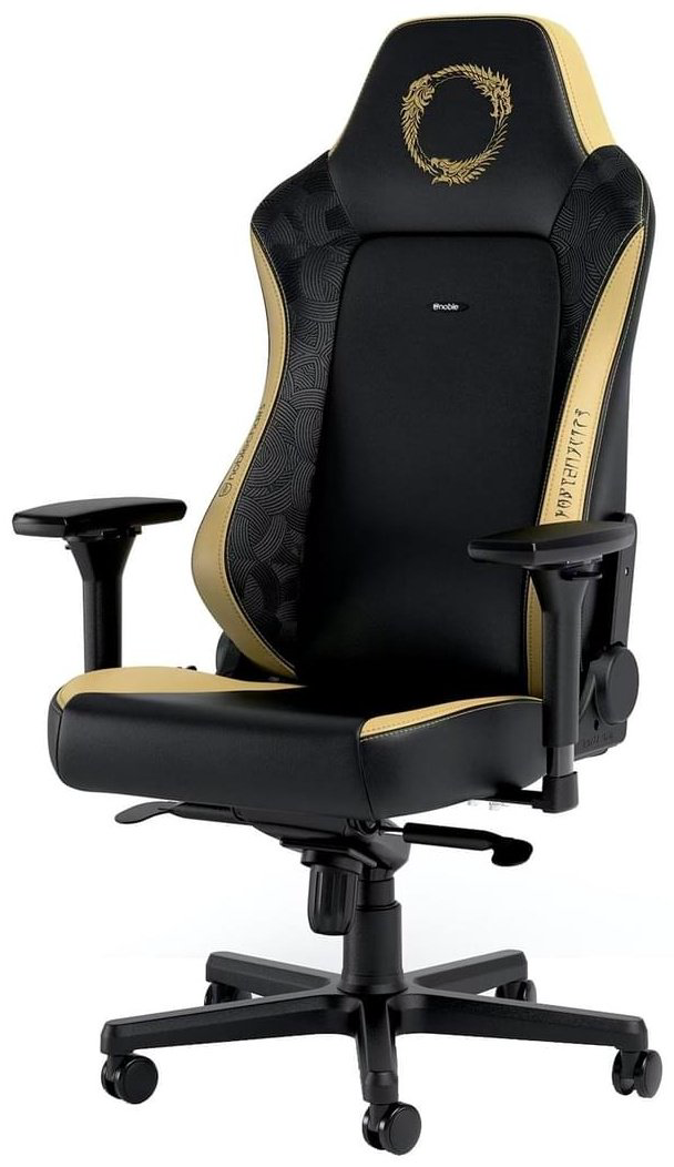 Игровое кресло Noblechairs Hero The Elder Scrolls PGW-NB-HGC-005, черный, золотистый купить,256624