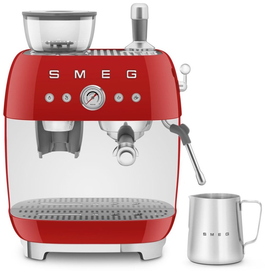 Кофемашина Smeg EGF03RDEU красный