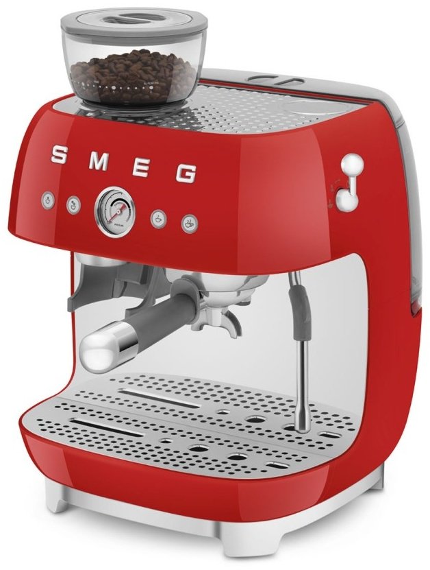Кофемашина Smeg EGF03RDEU красный купить,0