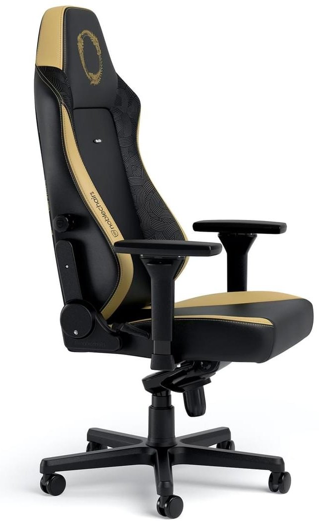 Игровое кресло Noblechairs Hero The Elder Scrolls PGW-NB-HGC-005, черный, золотистый купить,0