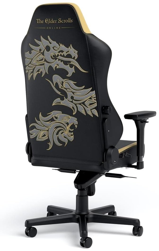 Игровое кресло Noblechairs Hero The Elder Scrolls PGW-NB-HGC-005, черный, золотистый купить,0