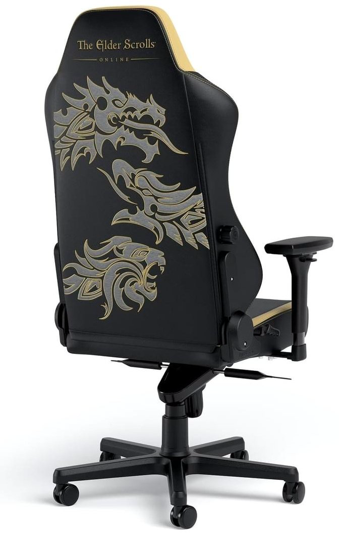 Игровое кресло Noblechairs Hero The Elder Scrolls PGW-NB-HGC-005, черный, золотистый купить,256624