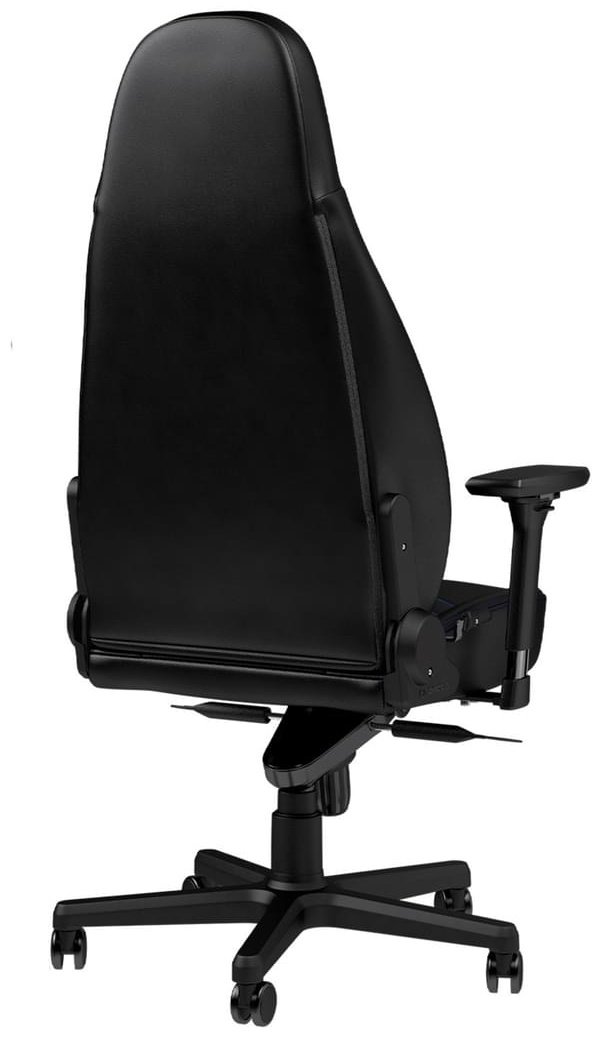 Игровое кресло Noblechairs NBL-ICN-PU-BBL, черный, синий - ForteMarket Игровое кресло Noblechairs NBL-ICN-PU-BBL, черный, синий купить,0