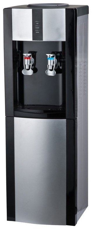 Кулер для воды EcoCool 16LBA черный, серебристый