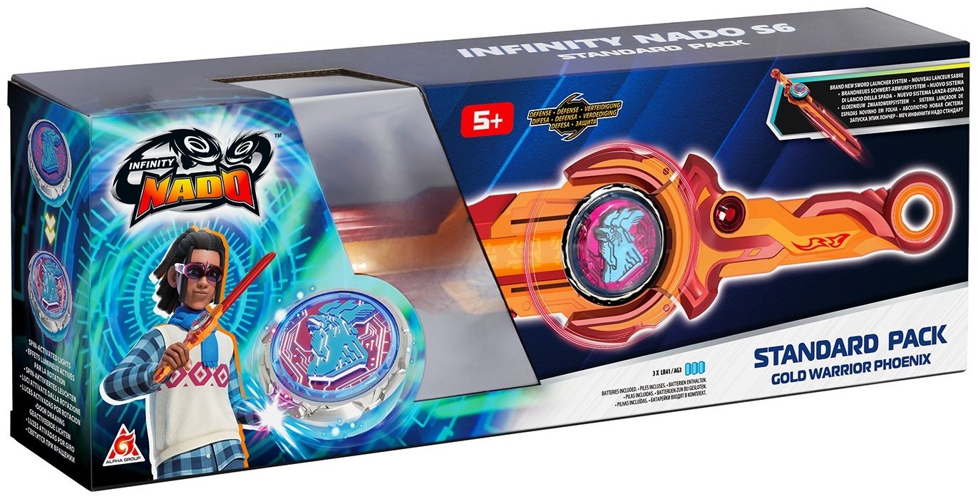 Набор Волчок Эпик Лончер Стандарт GoldPhoenix Infinity Nado купить,0