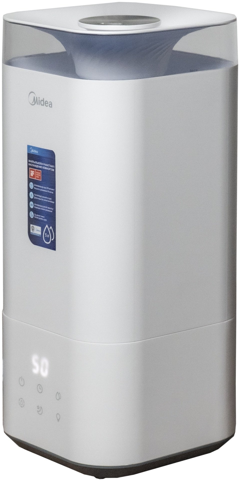 Увлажнитель воздуха Midea MHU-3C50 белый купить,0
