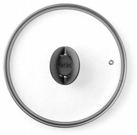 Крышка Tefal 24 см, нержавеющая сталь, стекло купить,NaN