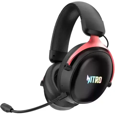Наушники Acer Nitro OHR401 BT ZL.HDSEE.00H Black Pink
