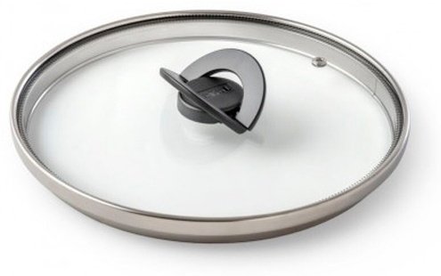 Крышка Tefal 24 см, нержавеющая сталь, стекло купить,0