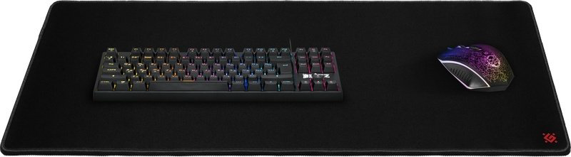 Коврик для мыши Defender Black Ultra XXL One 380x780x5 черный купить,NaN