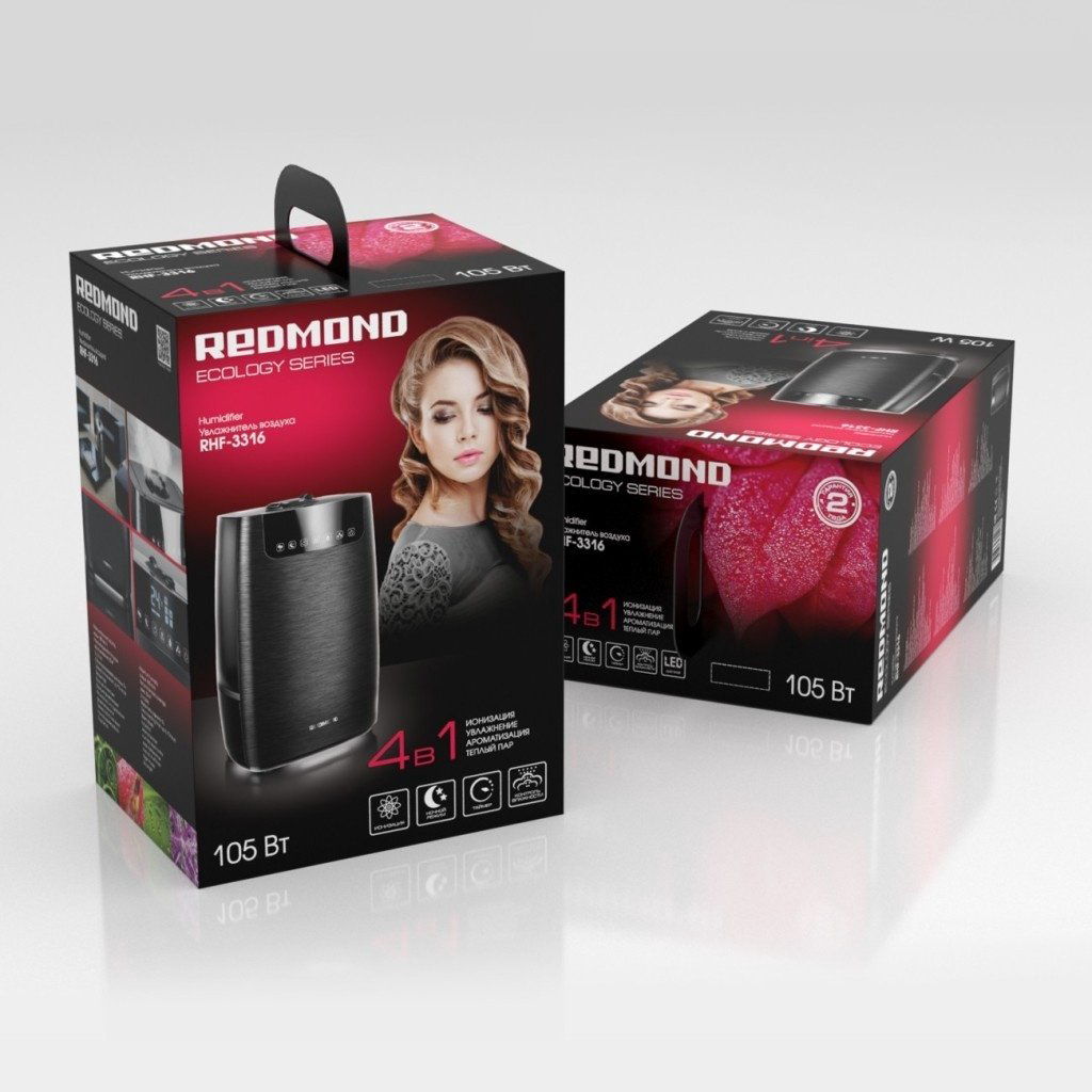 Увлажнитель воздуха REDMOND RHF-3316 черный - ForteMarket Увлажнитель воздуха REDMOND RHF-3316 черный купить,39990