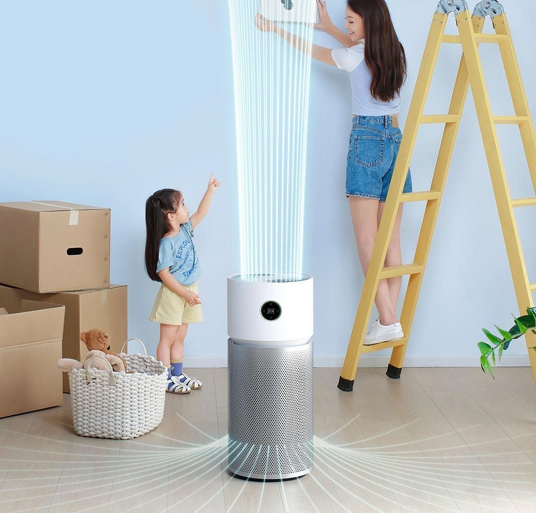 Очиститель воздуха Xiaomi Smart Air Purifier Elite BHR6359EU/Y-600 белый купить,0