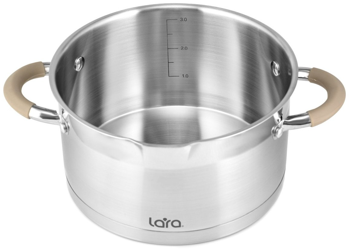 LARA набор кастрюль Берлин LR02-119 сталь 6 в 1 купить,39990