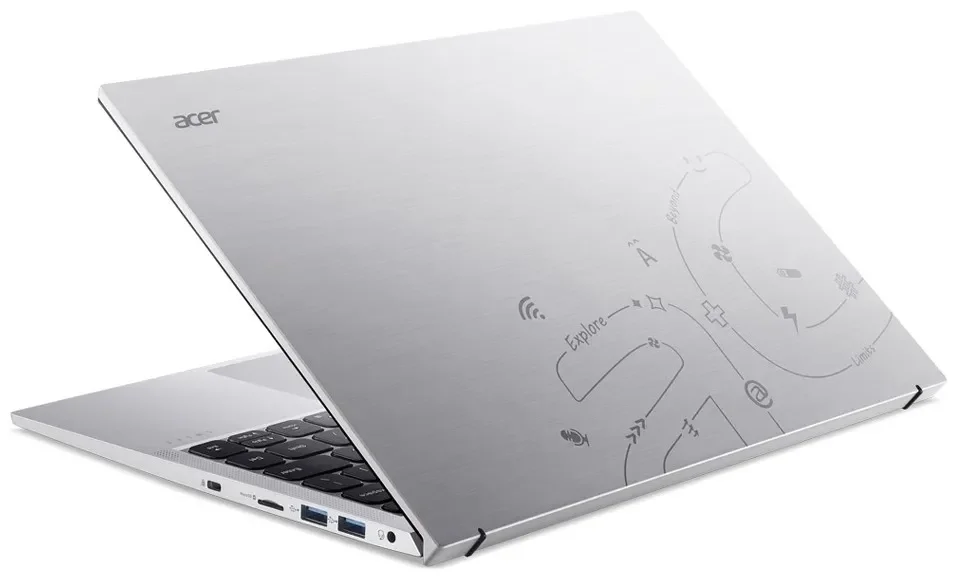 Ноутбук Acer Swift Lite SFL14-53M-525K NX.J58ER.001 14" Silver купить,0