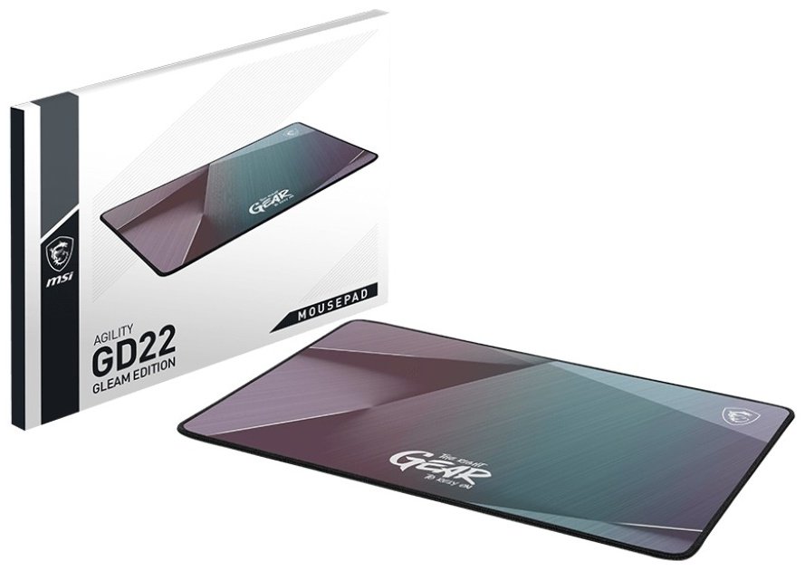 Коврик для мыши MSI Agility GD22 Gleam Edition 320x220x3 мм мультиколор купить,0