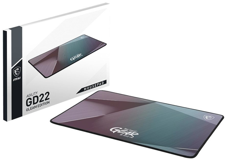 Коврик для мыши MSI Agility GD22 Gleam Edition 320x220x3 мм мультиколор купить,6516