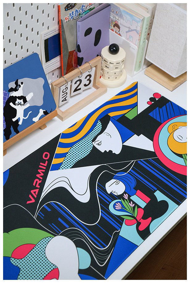 Коврик для мыши VARMILO Picasso Great Artist XL ZDB080-01 рисунок купить,NaN
