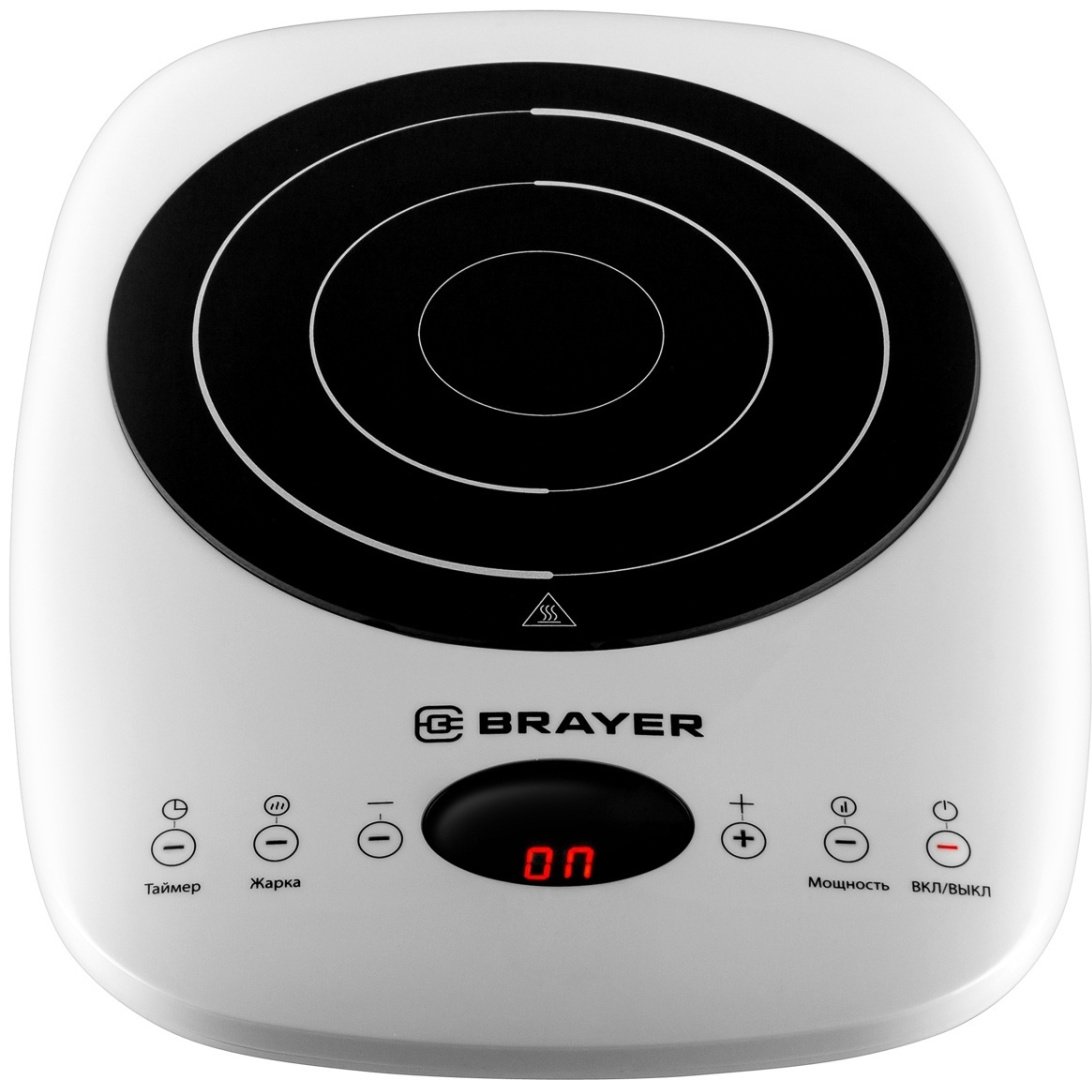 Настольная плита BRAYER BR2802 белый
