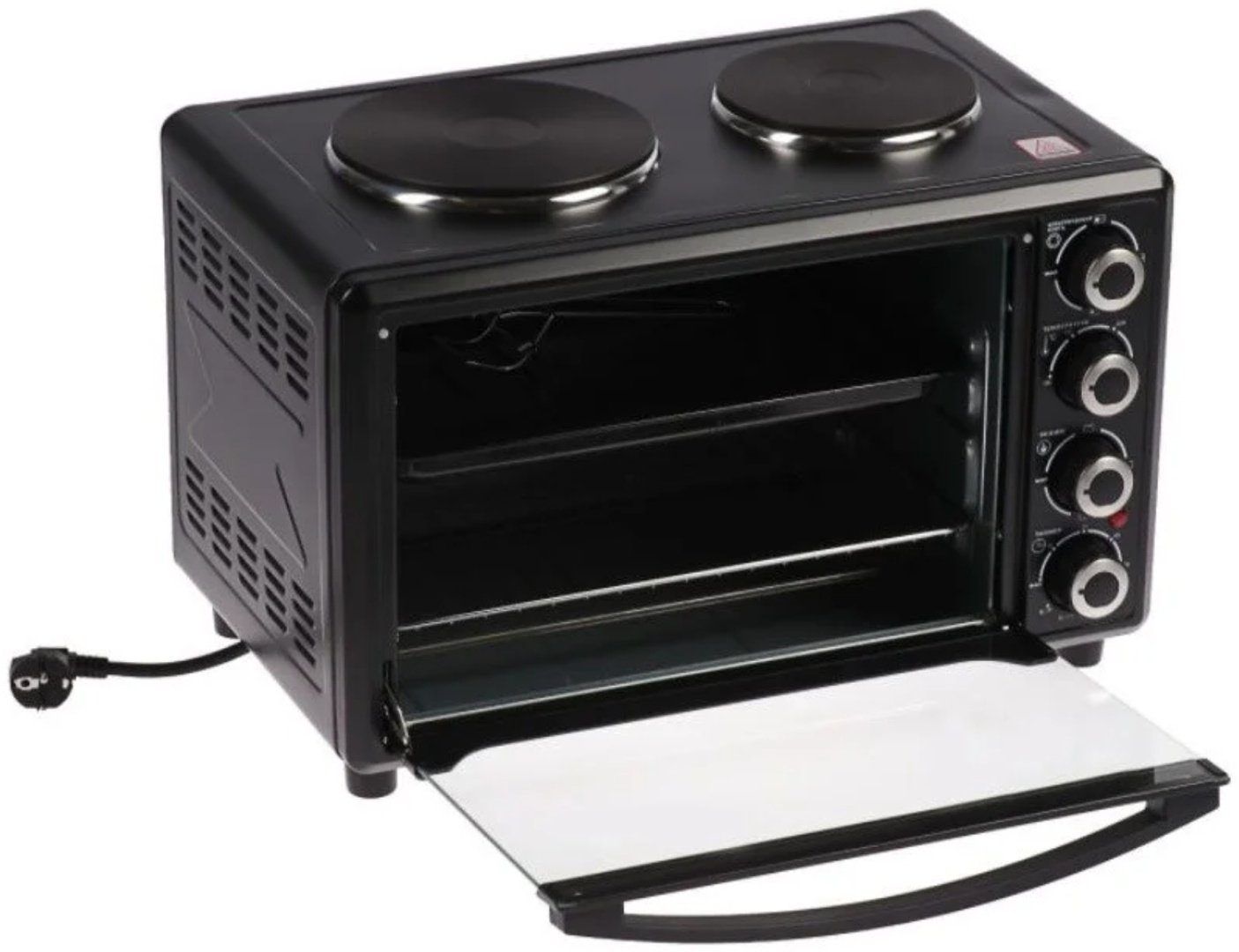 Настольная электропечь CENTEK CT-1530-36 Plate черный купить,0