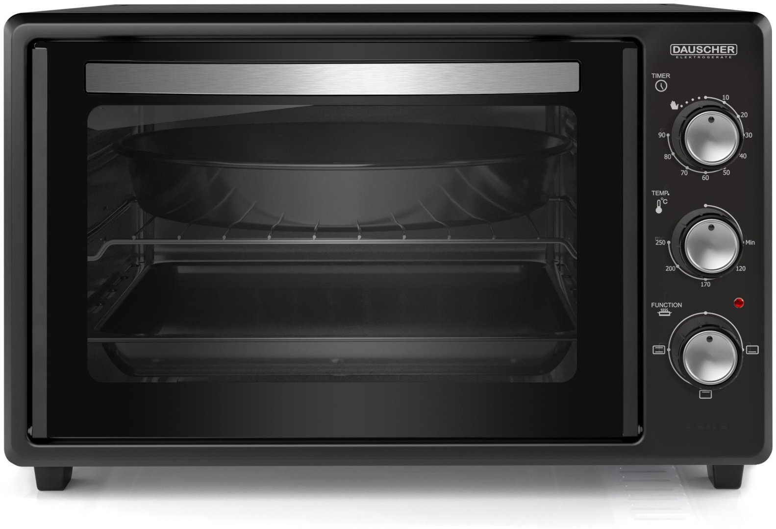 Настольная электропечь DAUSCHER DMO-4800 черный