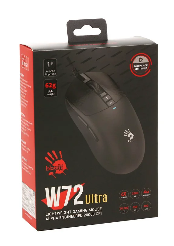 Мышь A4Tech Bloody W72 Ultra Black