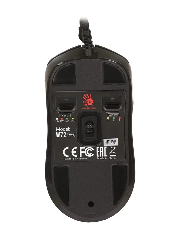 Мышь A4Tech Bloody W72 Ultra Black