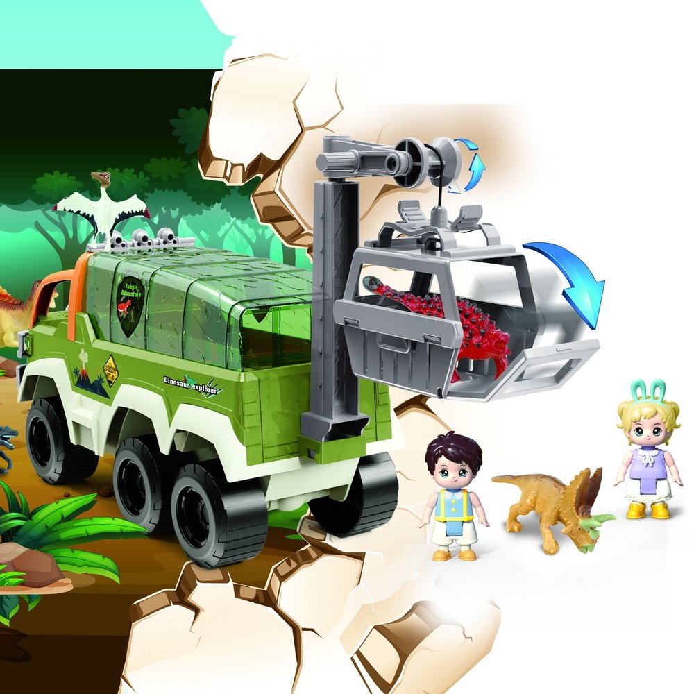 PITUSO Машина с динозаврами Dinosaur Explorer HW21102548