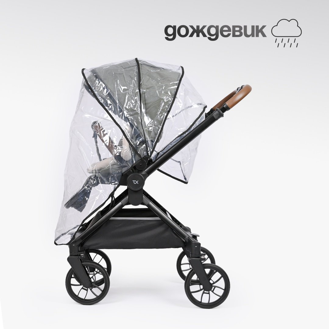 Коляска универсальная 2 в 1 TOMIX Mirage, оливковый - ForteMarket Коляска универсальная 2 в 1 TOMIX Mirage, оливковый купить,0