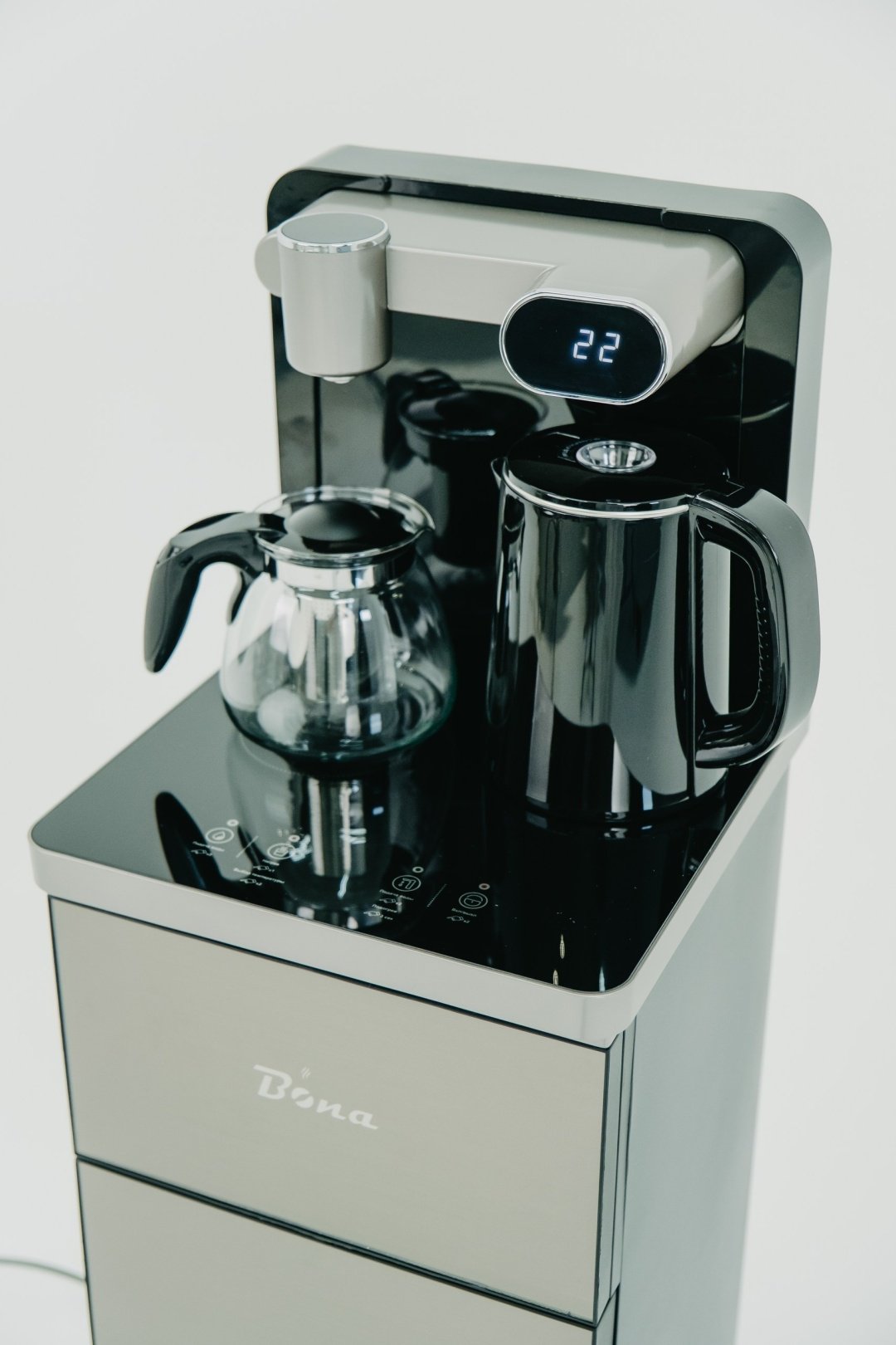 Кулер для воды Bona 21LA Teabar серый - ForteMarket Кулер для воды Bona 21LA Teabar серый купить,0