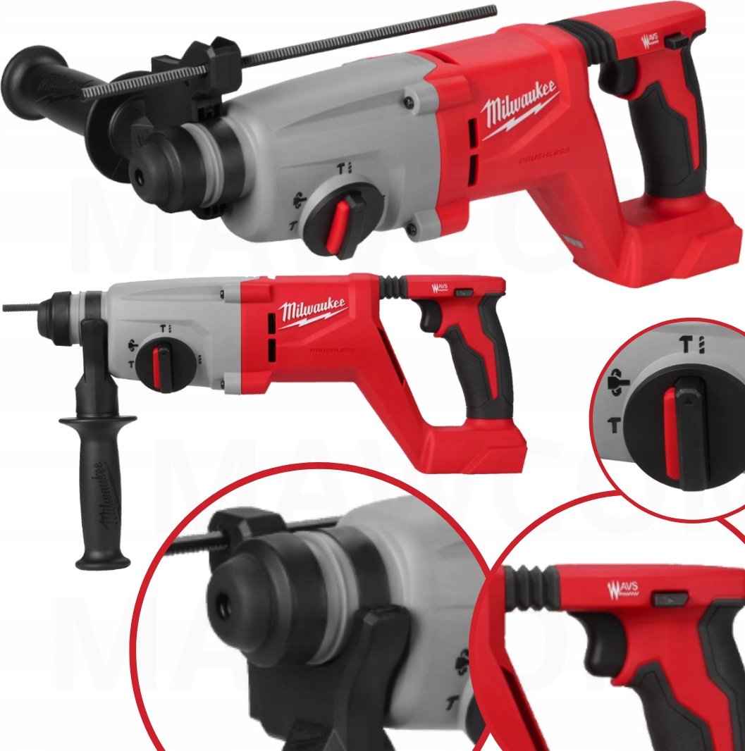 Перфоратор Milwaukee M18 BLHACD-0X 4933492482 2.5 Дж, SDS-Plus - ForteMarket Перфоратор Milwaukee M18 BLHACD-0X 4933492482 2.5 Дж, SDS-Plus купить,0
