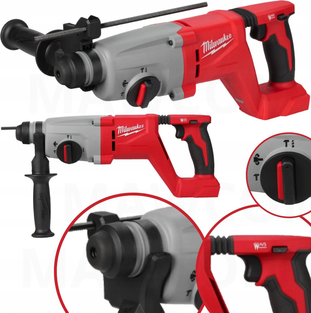 Перфоратор Milwaukee M18 BLHACD-0X 4933492482 2.5 Дж, SDS-Plus купить,NaN