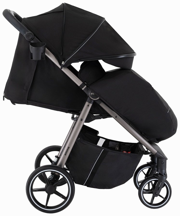 Коляска прогулочная Pituso EMMA ET6/Black, черный - ForteMarket Коляска прогулочная Pituso EMMA ET6/Black, черный купить,0