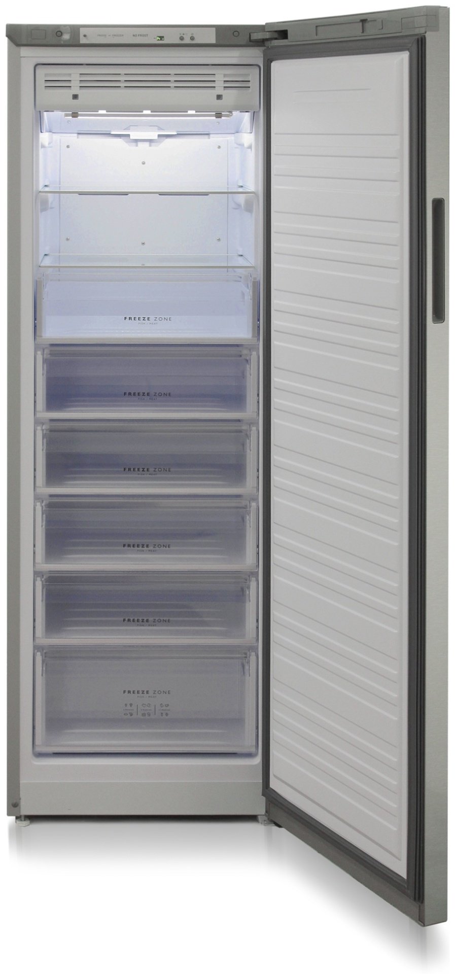 Морозильник Бирюса C6047SN 280 л серебристый купить,0