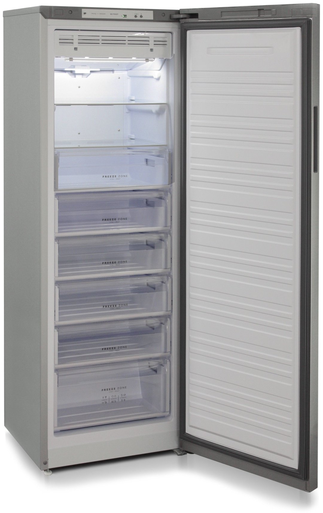 Морозильник Бирюса C6047SN 280 л серебристый купить,0