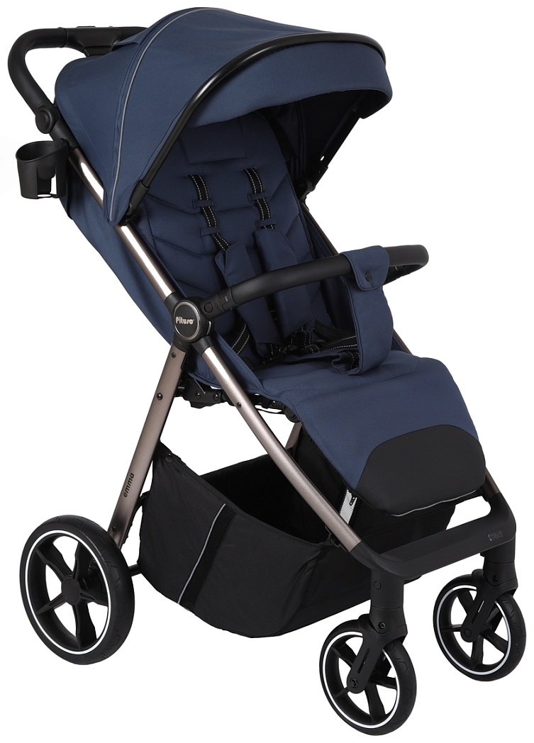 Коляска прогулочная Pituso EMMA ET6/Navy Blue, синий