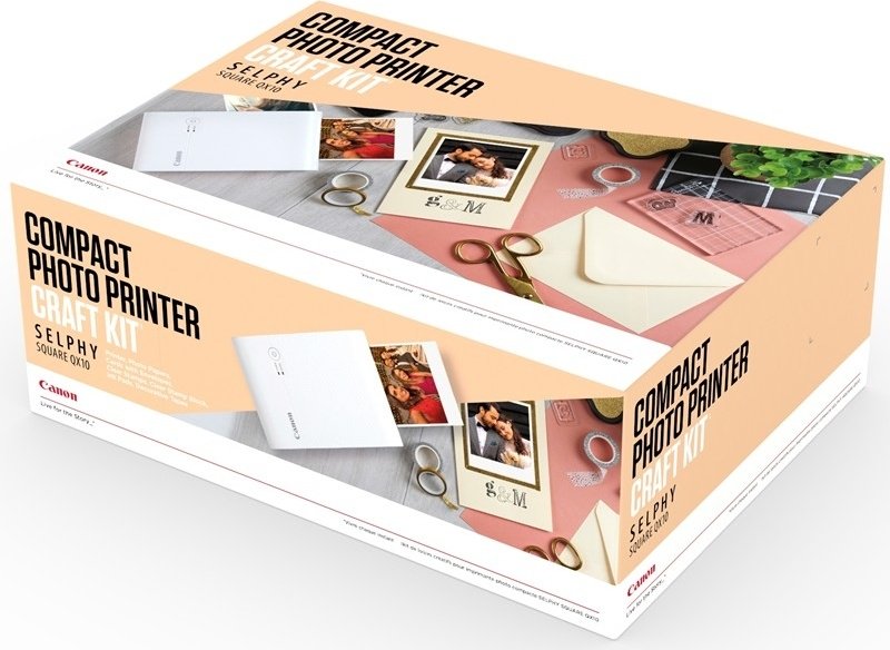Компактный фотопринтер Canon SELPHY Square QX10 Craft Kit белый - ForteMarket Компактный фотопринтер Canon SELPHY Square QX10 Craft Kit белый купить,0