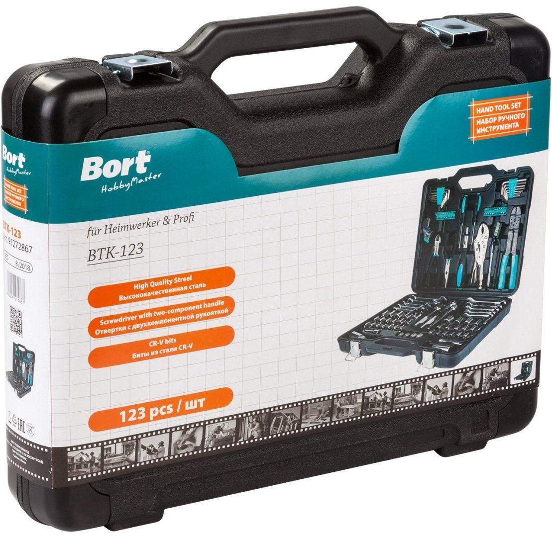 Набор универсальный 123 в 1 Bort BTK-123 купить,NaN