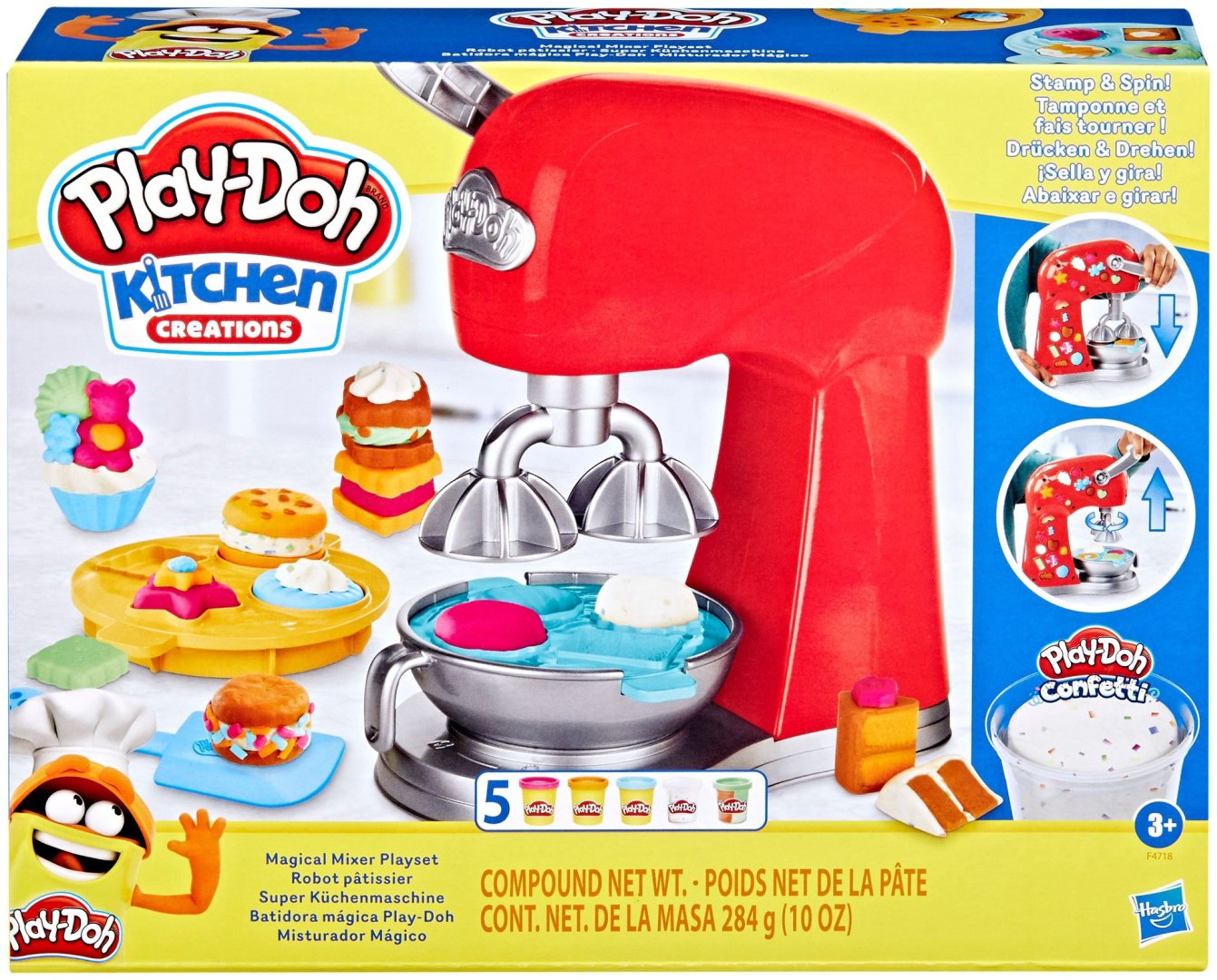 Play-Doh F4718 количество цветов: 5 купить,NaN