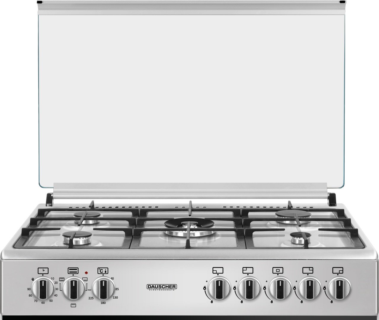 Кухонная плита DAUSCHER E9424LX серебристый - ForteMarket Кухонная плита DAUSCHER E9424LX серебристый купить,0