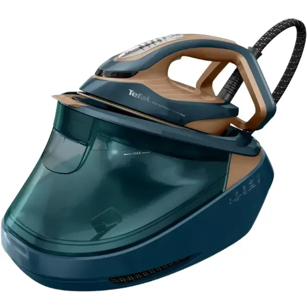 Парогенератор Tefal Express Vision Max GV9920E0 бирюзово-золотистый