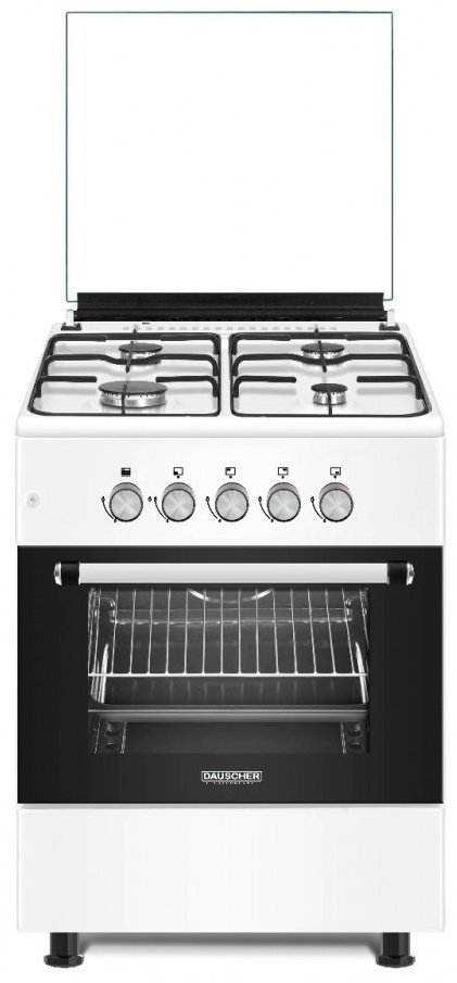 Кухонная плита DAUSCHER E6401WH белый