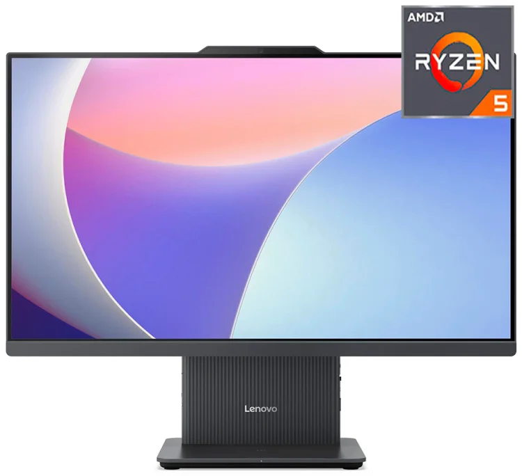 Моноблок Lenovo IdeaCentre AIO 24ARR9 F0HR0092RU 23.8'' FHD AMD Ryzen 5 7535HS 3.3 Ghz 16 SSD512 Dos серый купить,NaN