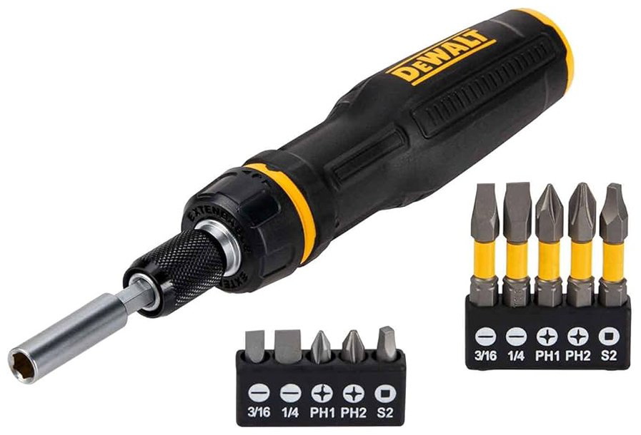 DeWALT отвертка с насадками DWHT68001-0 набор из 10 купить,NaN
