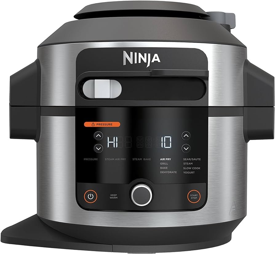 Скороварка/мультиварка NINJA KITCHEN Foodi SmartLid OL550EU черный, серебристый