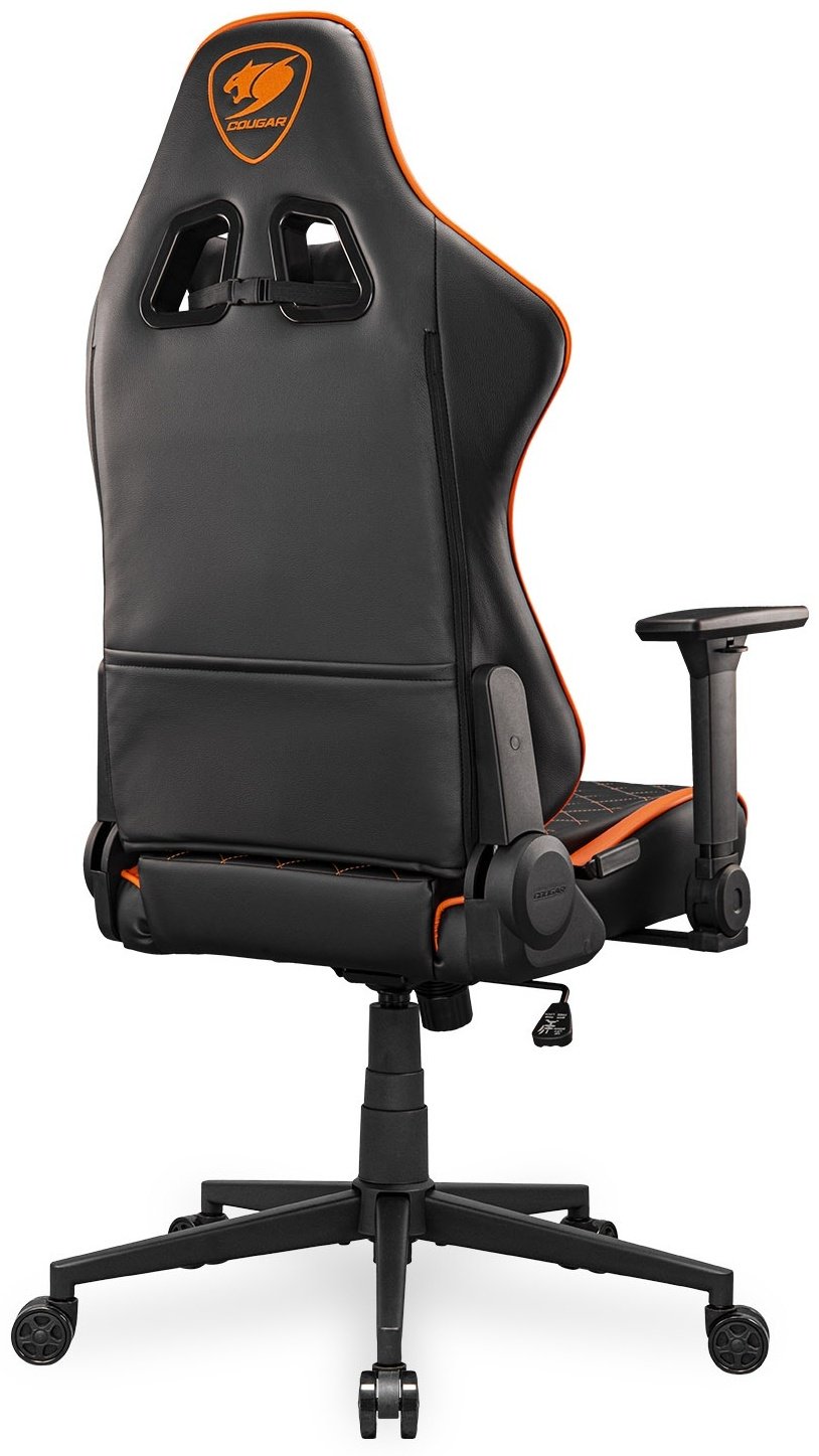 Игровое кресло COUGAR ARMOR One V2, черный, оранжевый купить,0
